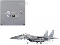 F-15E U.S. Air Force Strike Eagle Fighter Aircraft "4th Fighter Wing, 2017 75th Anniversary" With Display Stand Limited Edition To 700 Pieces Worldwide 1/72 Diecast Model By JC Wings