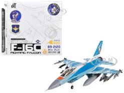 Lockheed F-16C Fighting Falcon Fighter Aircraft "309th Fighter Squadron, 56th Operations Group, Wild Ducks" (2022) United States Air Force 1/72 Diecast Model By JC Wings