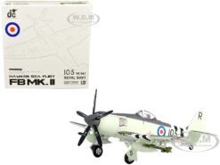 Hawker Sea Fury FB MK. II Fighter Aircraft "Royal Navy, No. 804 Squadron FAA, HMS Glory, Korean War" (1951) 1/72 Diecast Model By JC Wings