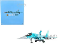 Sukhoi SU-34 Fullback Fighter Aircraft "Russian Air Force, Ramenskoye" (2011) 1/72 Diecast Model By JC Wings
