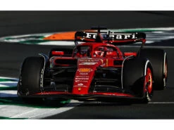 Ferrari SF-24 #16 Charles Leclerc 3rd Place Formula One F1 "Saudi Arabia GP" (2024) With Acrylic Display Case 1/18 Model Car By LookSmart