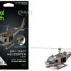 Model Kit Bell UH-1 Iroquois Helicopter "Huey" United States Army (Moderate Difficulty) Steel Model By Metal Earth