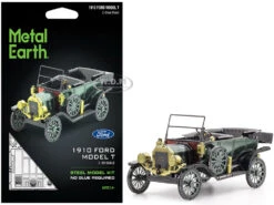 Model Kit 1910 Ford Model T Green (Moderate Difficulty) Steel Model By Metal Earth