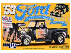 Skill 2 Model Kit 1953 Ford Stepside Pickup Truck 1/25 Scale Model By MPC