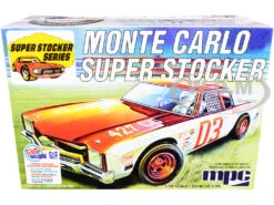 Skill 2 Model Kit 1971 Chevrolet Monte Carlo Super Stocker 1/25 Scale Model By MPC