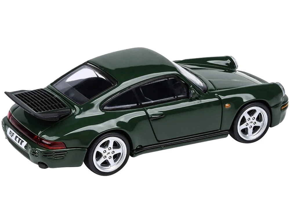 1987 RUF CTR Irish Green 1/64 Diecast Model Car By Paragon Models - Image 2
