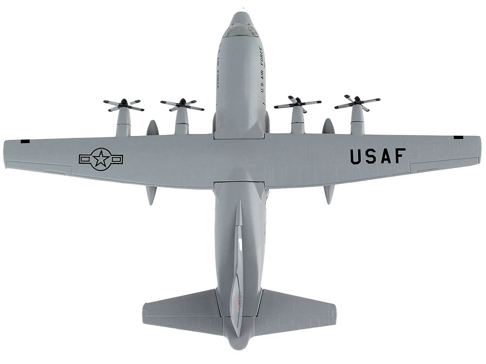 Lockheed C-130 Hercules Transport Aircraft "Spare 617" United States Air Force 1/200 Diecast Model Airplane By Postage Stamp - Image 4