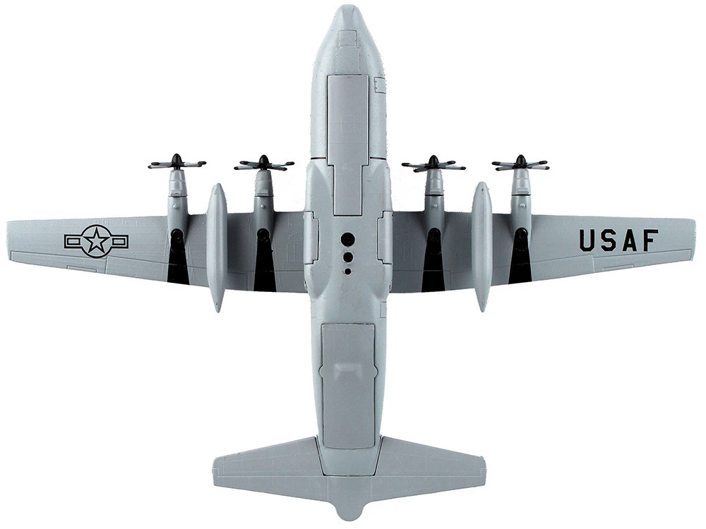 Lockheed C-130 Hercules Transport Aircraft "Spare 617" United States Air Force 1/200 Diecast Model Airplane By Postage Stamp - Image 5