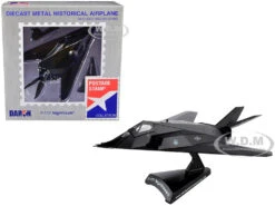 Lockheed F-117 Nighthawk Stealth Aircraft "United States Air Force" 1/150 Diecast Model Airplane By Postage Stamp