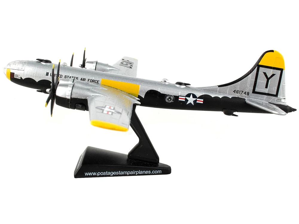 Boeing B-29 Superfortress Aircraft "It's Hawg Wild" United States Army Air Force 1/200 Diecast Model Airplane By Postage Stamp - Image 2