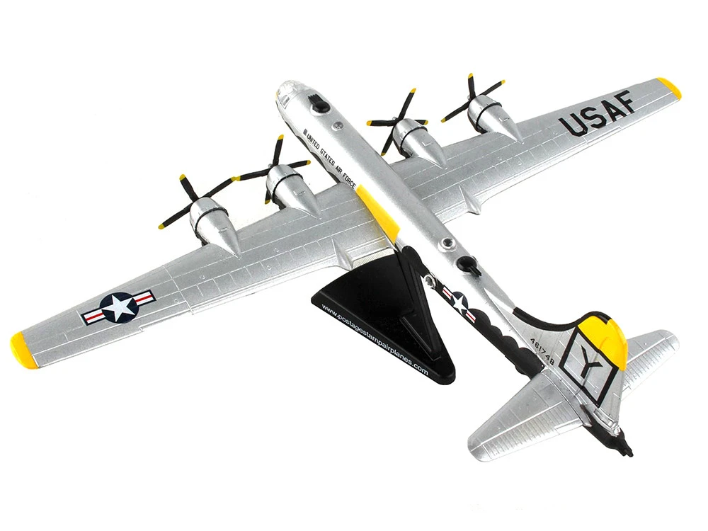Boeing B-29 Superfortress Aircraft "It's Hawg Wild" United States Army Air Force 1/200 Diecast Model Airplane By Postage Stamp - Image 3