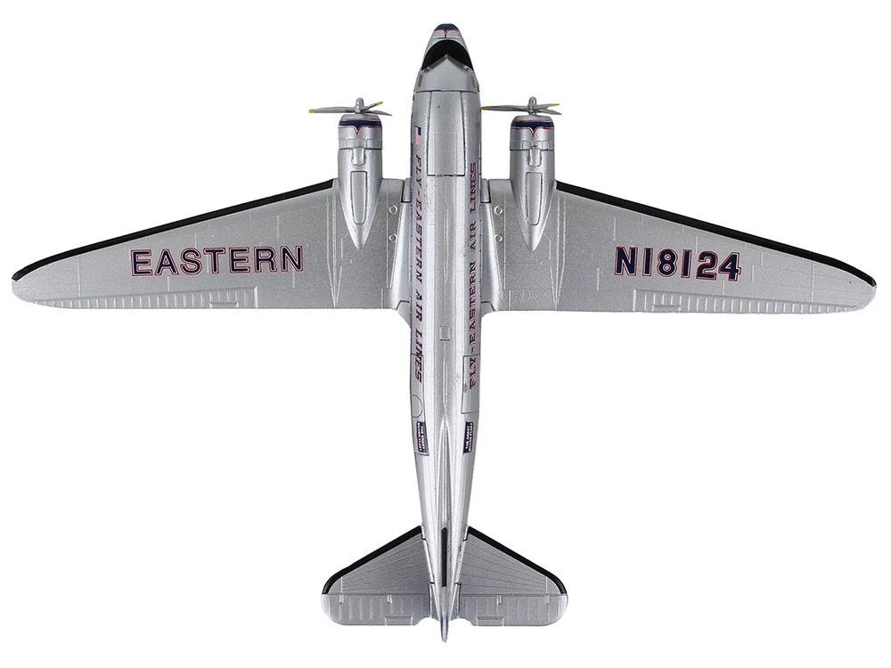 Douglas DC-3 Passenger Aircraft "Eastern Airlines" 1/144 Diecast Model Airplane By Postage Stamp - Image 4