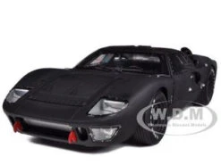 1966 Ford GT-40 GT40 MK 2 Matt Black 1/18 Diecast Car Model By Shelby Collectibles