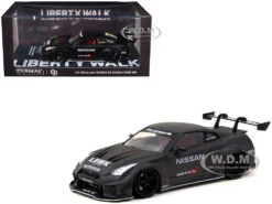 Nissan 35GT-RR LB-Silhouette WORKS GT RHD (Right Hand Drive) "Liberty Walk" Full Carbon "Hobby43" Series 1/43 Diecast Model Car By Tarmac Works