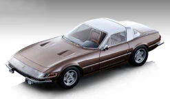 1969 Ferrari 365 GTB/4 Daytona Coupe Speciale Metallic Bronze With White Top "Mythos Series" Limited Edition To 60 Pieces Worldwide 1/18 Model Car By Tecnomodel