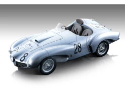 Ferrari 166MM Abarth #28 Giulio Musitelli "Scuderia Guastella" Targa Florio (1953) "Mythos Series" Limited Edition To 105 Pieces Worldwide 1/18 Model Car By Tecnomodel