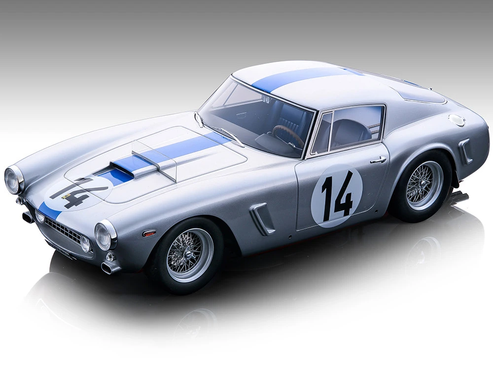 Ferrari 250 GT SWB #14 Pierre Noblet - Jean Guichet GT Winner "24 Hours Of Le Mans" (1961) "Mythos Series" Limited Edition To 75 Pieces Worldwide 1/18 Model Car By Tecnomodel