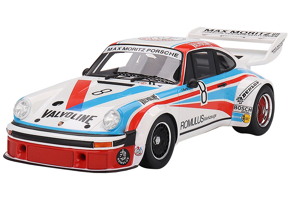 Porsche 934/5 #8 Jurgen Barth - Edgar Doren "Max Moritz Team - Nurburgring 1000 Kilometres" (1977) 1/18 Model Car By Top Speed