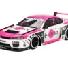 Nissan "LB-Super Silhouette" S15 SILVIA RHD (Right Hand Drive) #99 "Auto Finesse - SEMA 2023" White And Pink 1/18 Model Car By Top Speed