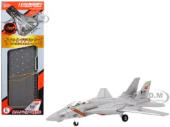 Grumman F-14 Tomcat Fighter Aircraft "VF-114 Aardvarks" And Section E Of USS Enterprise (CVN-65) Aircraft Carrier Display Deck "Legendary F-14 Tomcat" Series 1/200 Diecast Model By Forces Of Valor