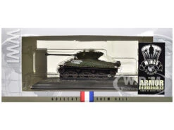 United States M4A3 Sherman Tank "Thunderbolt VII - WWII" United States Army "Armor Collection" Series 1/72 Model By Wings Of The Great War