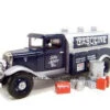 1934 Ford Oil Gasoline Tanker Blue 1/24 Diecast Model Car By Unique Replicas